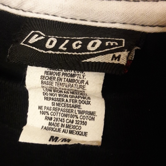 Volcom California Love Graphic T-shirt Size M - Picture 5 of 6